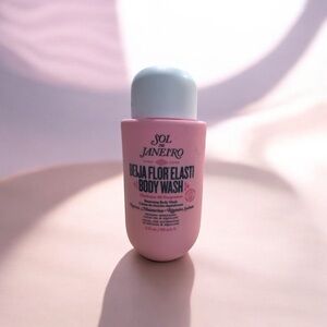 Sol de Janeiro Pink Body Wash with White Cap